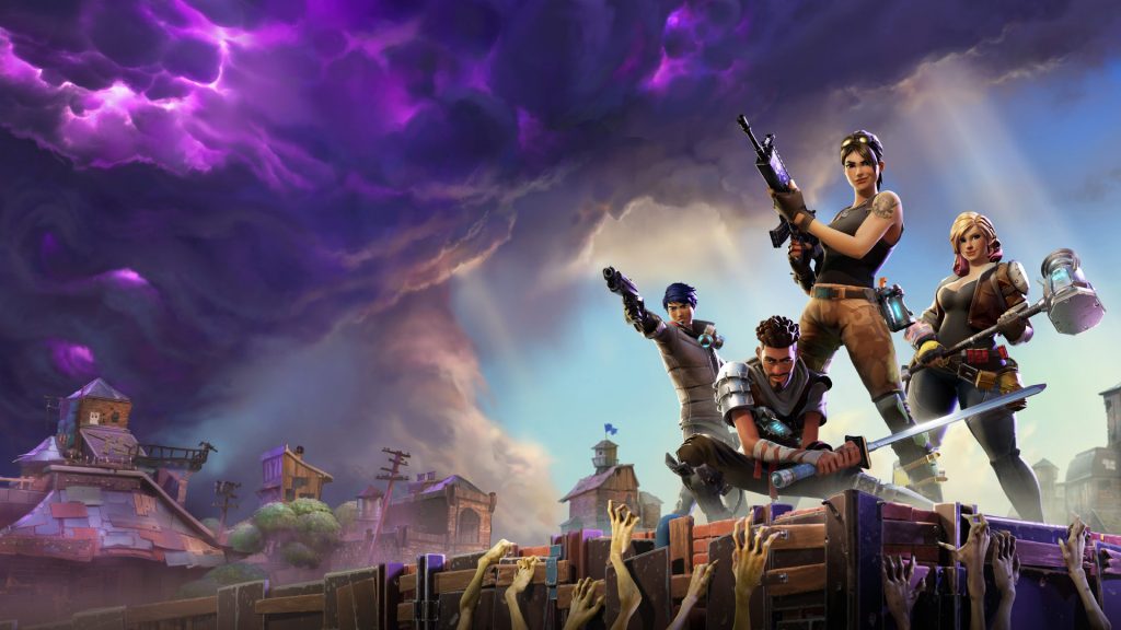Bild från dataspelet Fortnite.